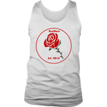 Red Rose Tank - Mens