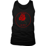 Red Rose Tank - Mens