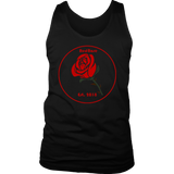 Red Rose Tank - Mens