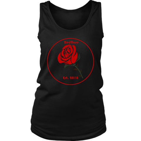 Red Rose Tank - Womens