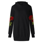 Red Rose Hoodie